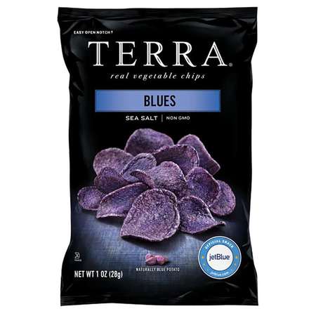 TERRA Terra Chips Blues Potato Chips, PK24 T78920